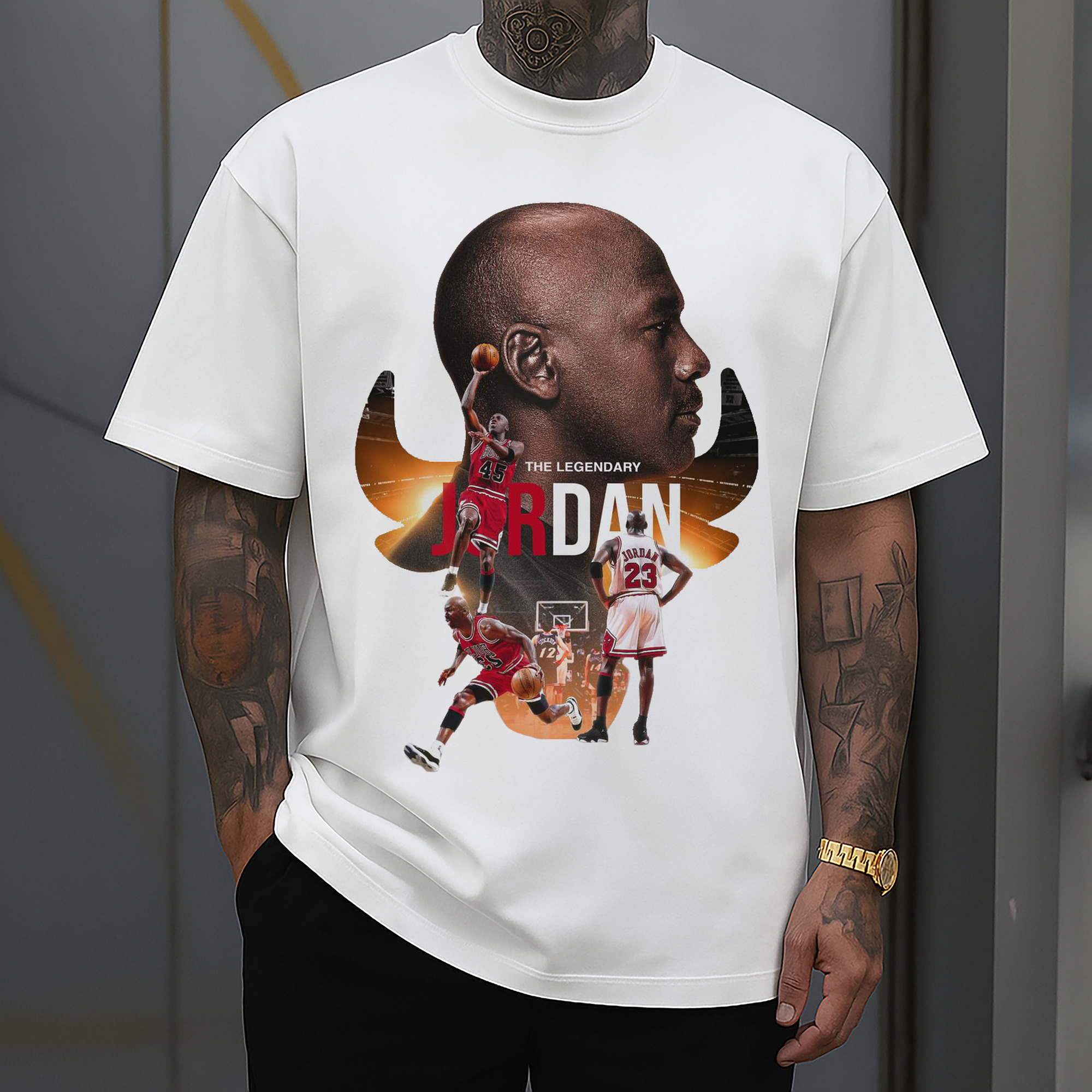 Legendary Michael Jordan Tribute Shirt Iconic Bulls 23
