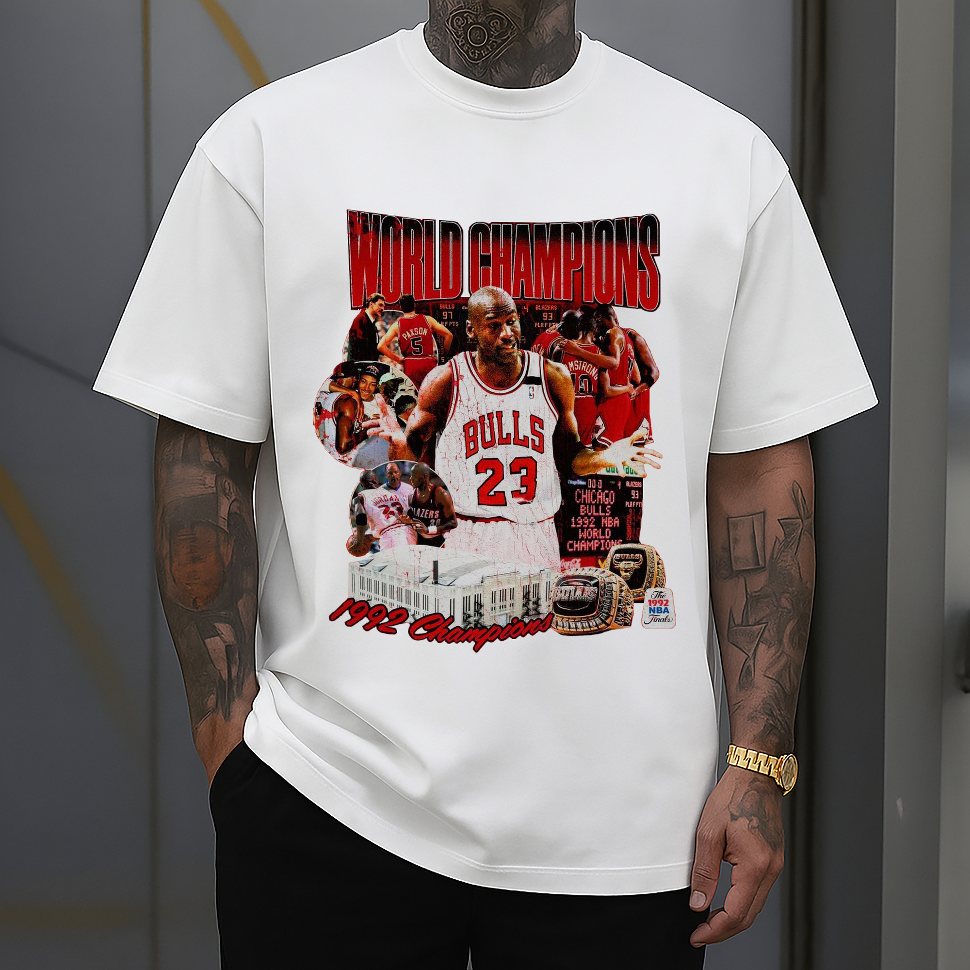 Michael Jordan 1992 NBA Finals Champion Shirt