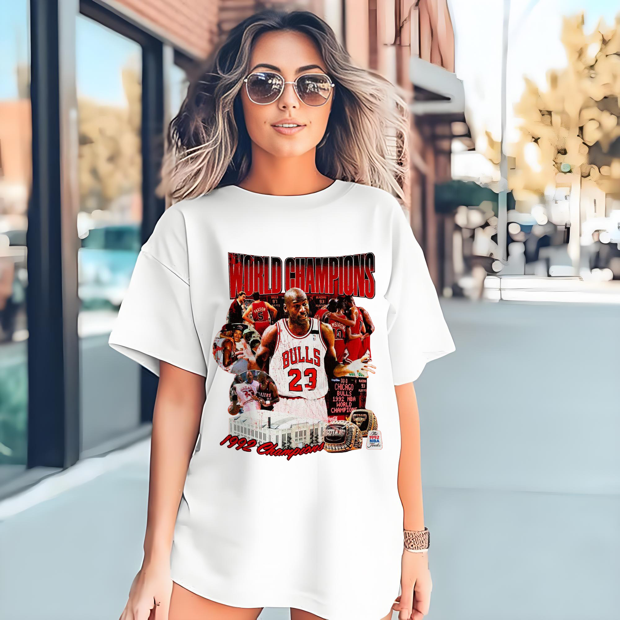 Michael Jordan 1992 NBA Finals Champion Shirt