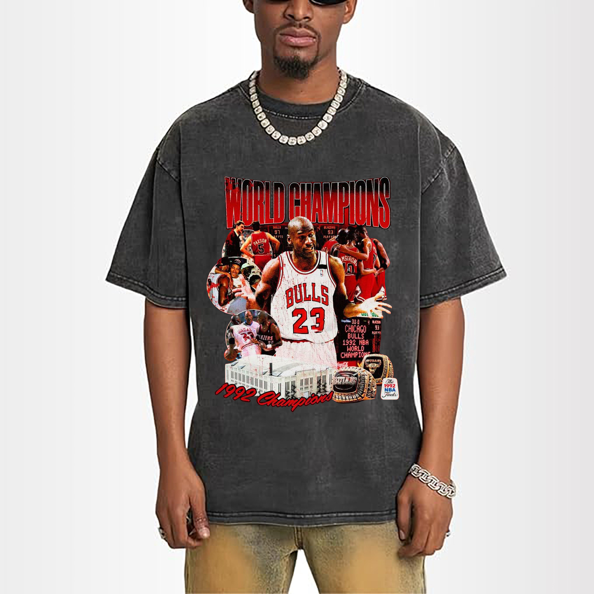 Michael Jordan 1992 NBA Finals Champion Shirt