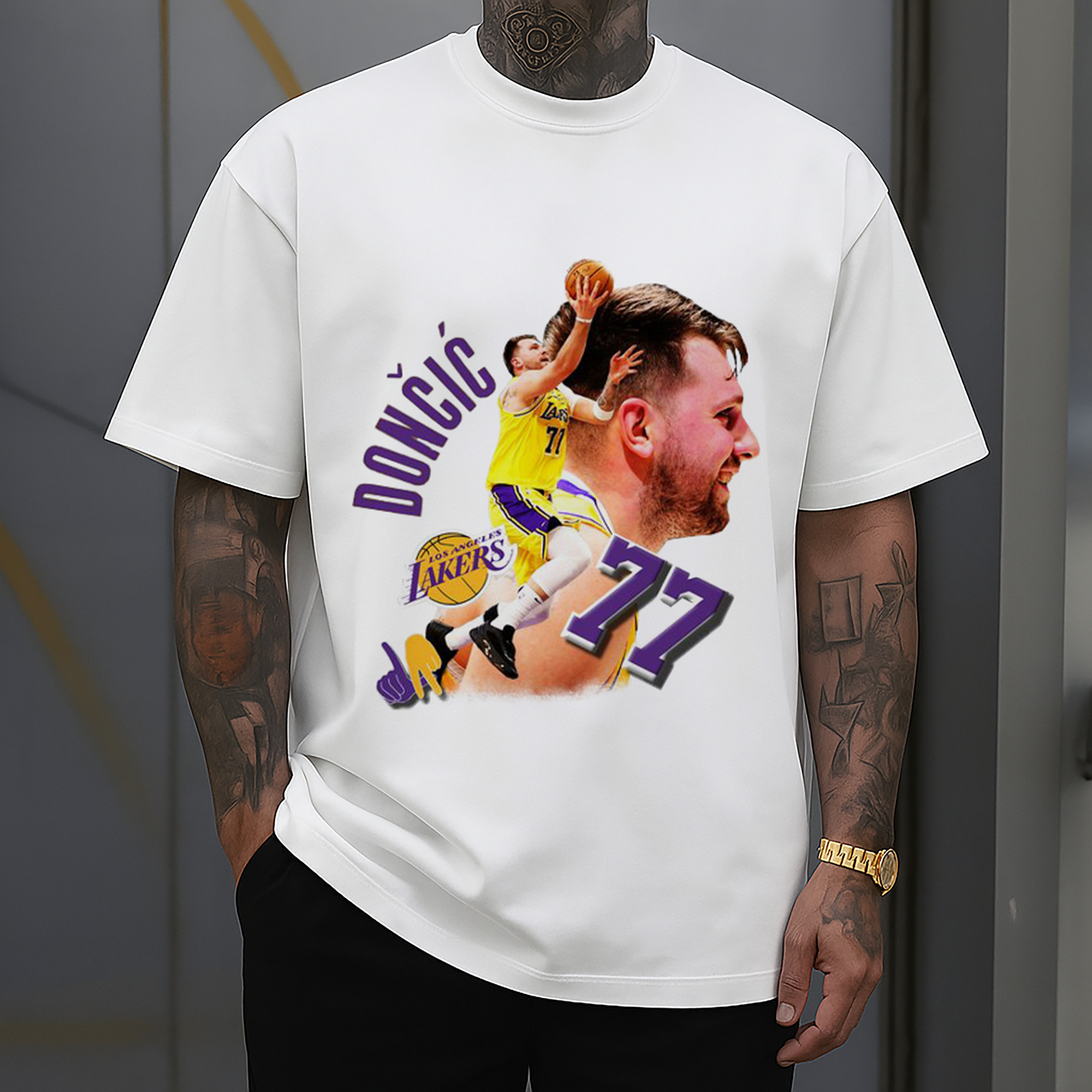 Lakers Luka’s Playmaking Shirt