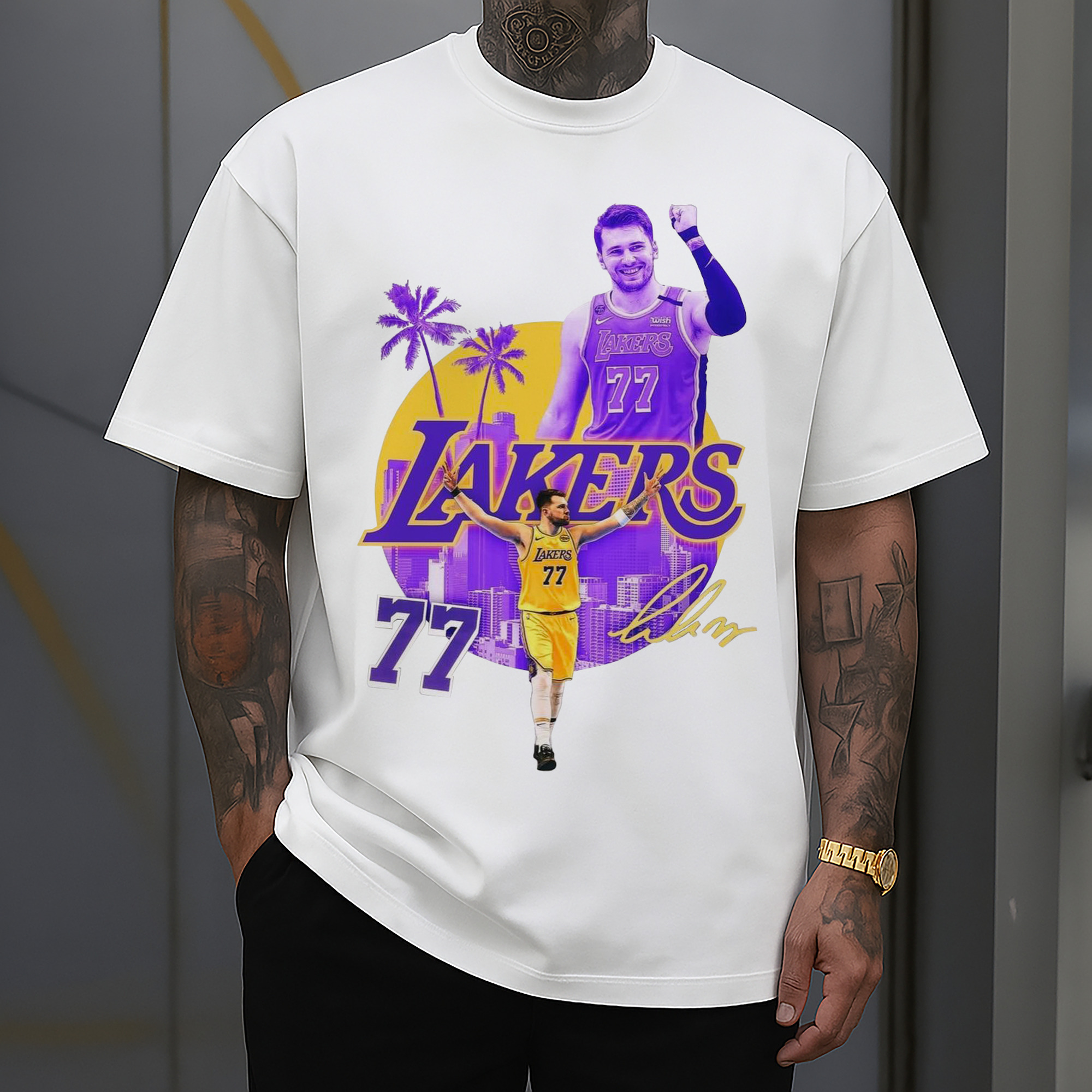 Luka Dončić Los Angeles City Shirt