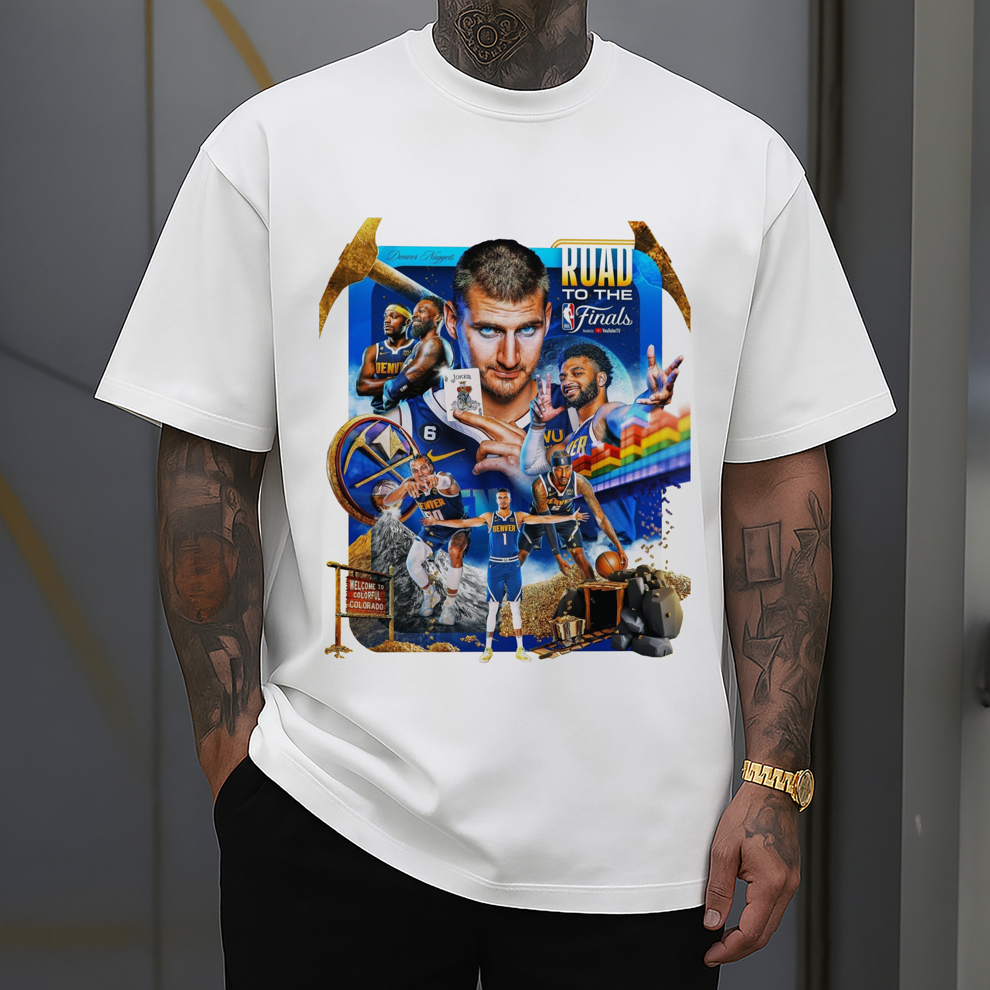 Nikola Jokić Denver Nuggets Road to the Finals Shirt