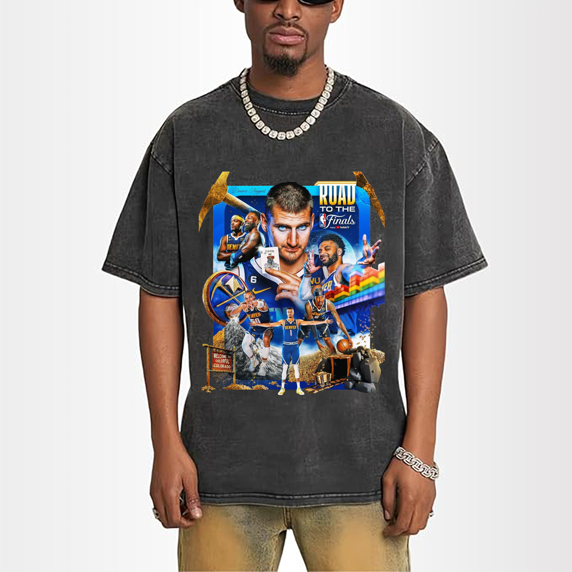 Nikola Jokić Denver Nuggets Road to the Finals Shirt