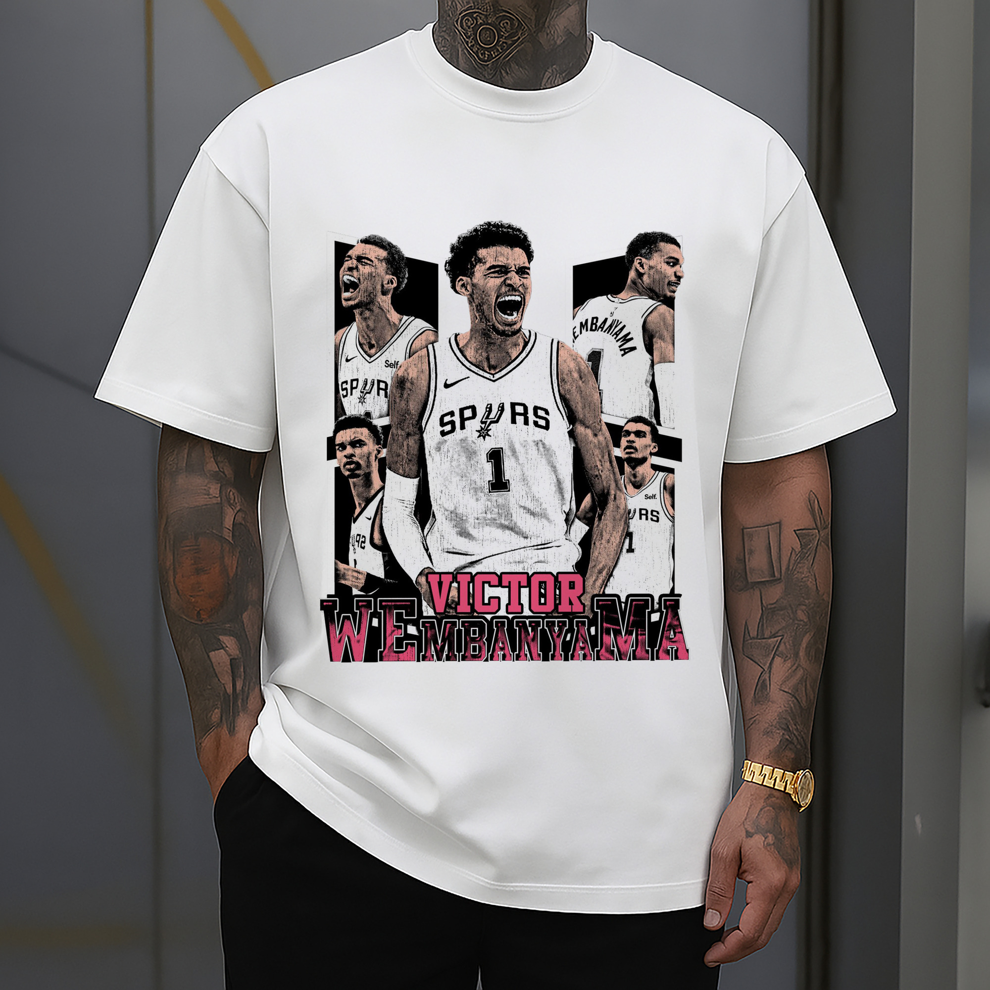 Victor Wembanyama “Roar Mode” Graphic Shirt