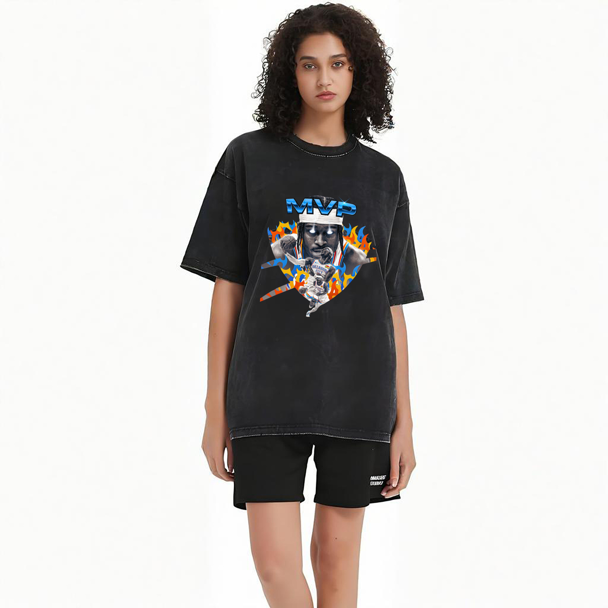 SGA MVP Electric Flame Graphic Shirt