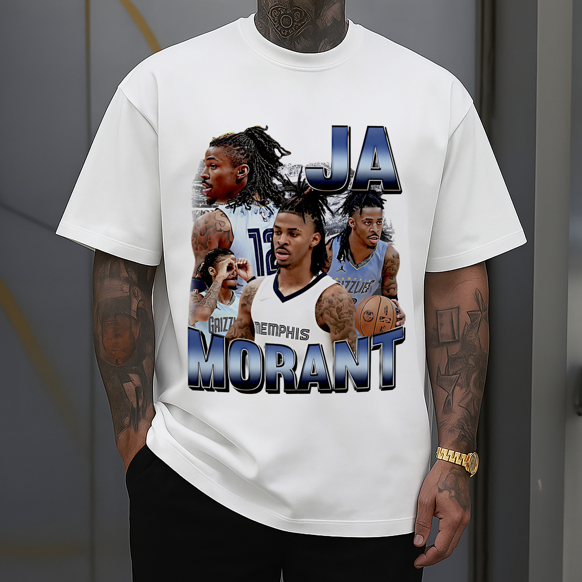 Ja Morant Street King Explosive Grizzlies Graphic Shirt