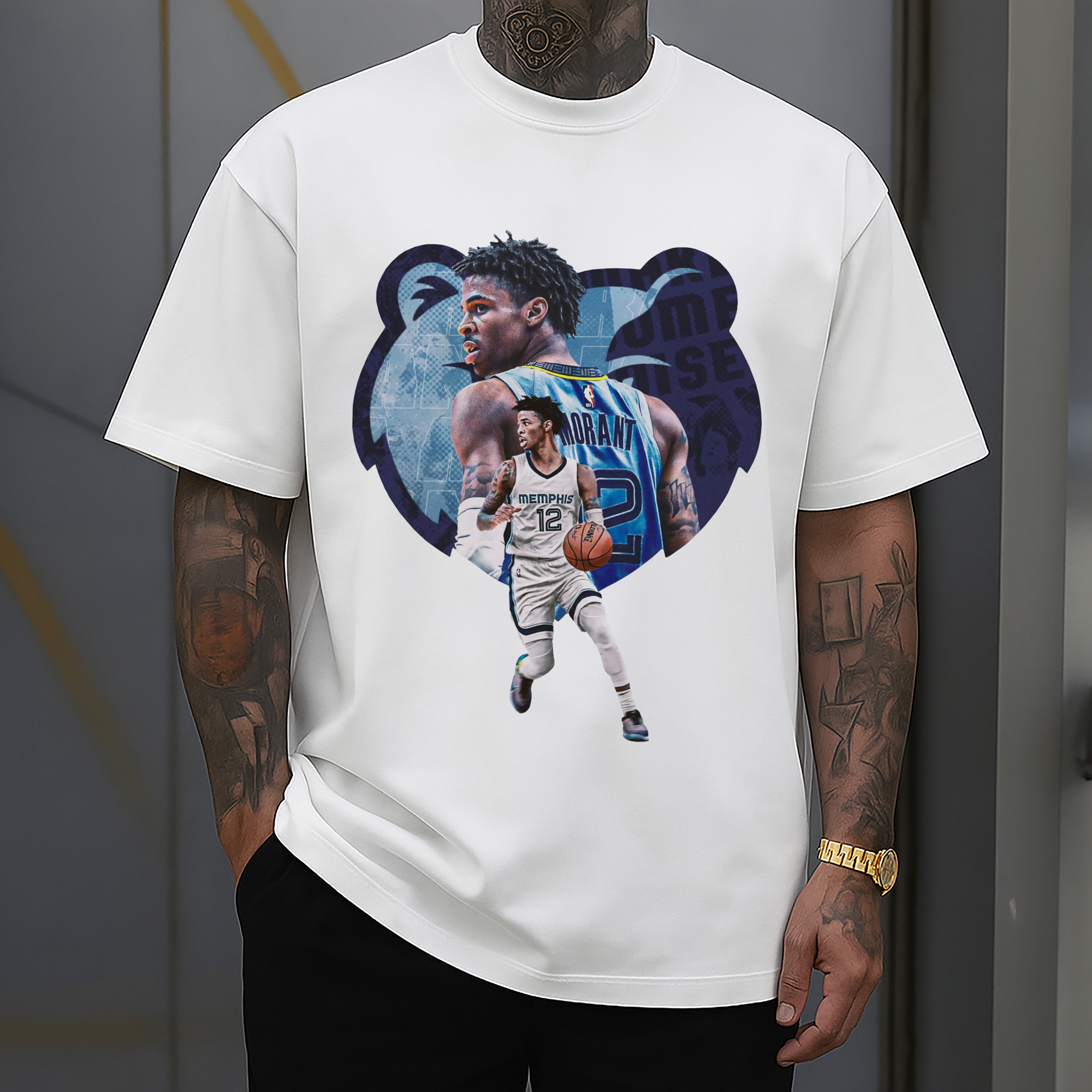 Ja Morant Motion Dribble Graphic Shirt