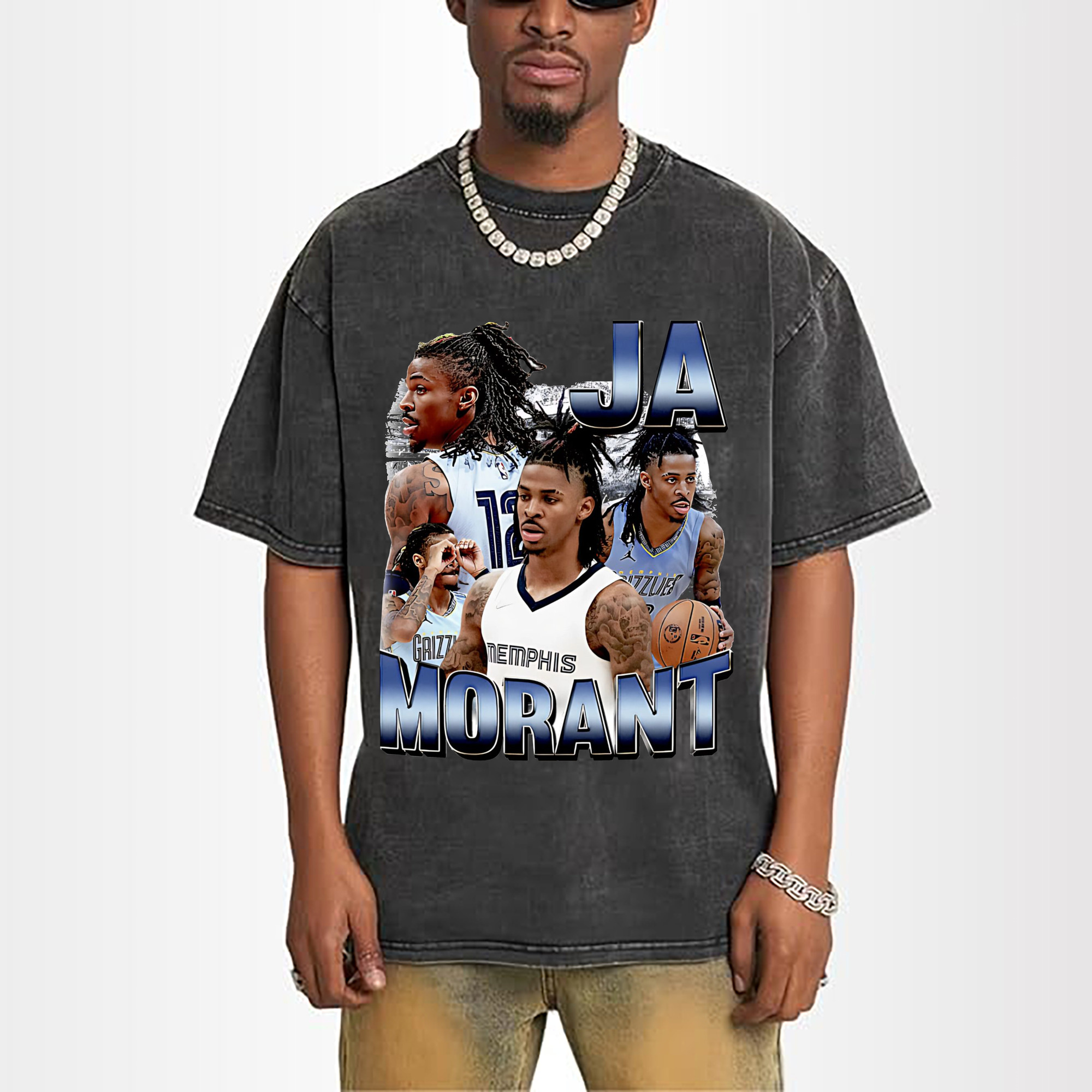 Ja Morant Street King Explosive Grizzlies Graphic Shirt