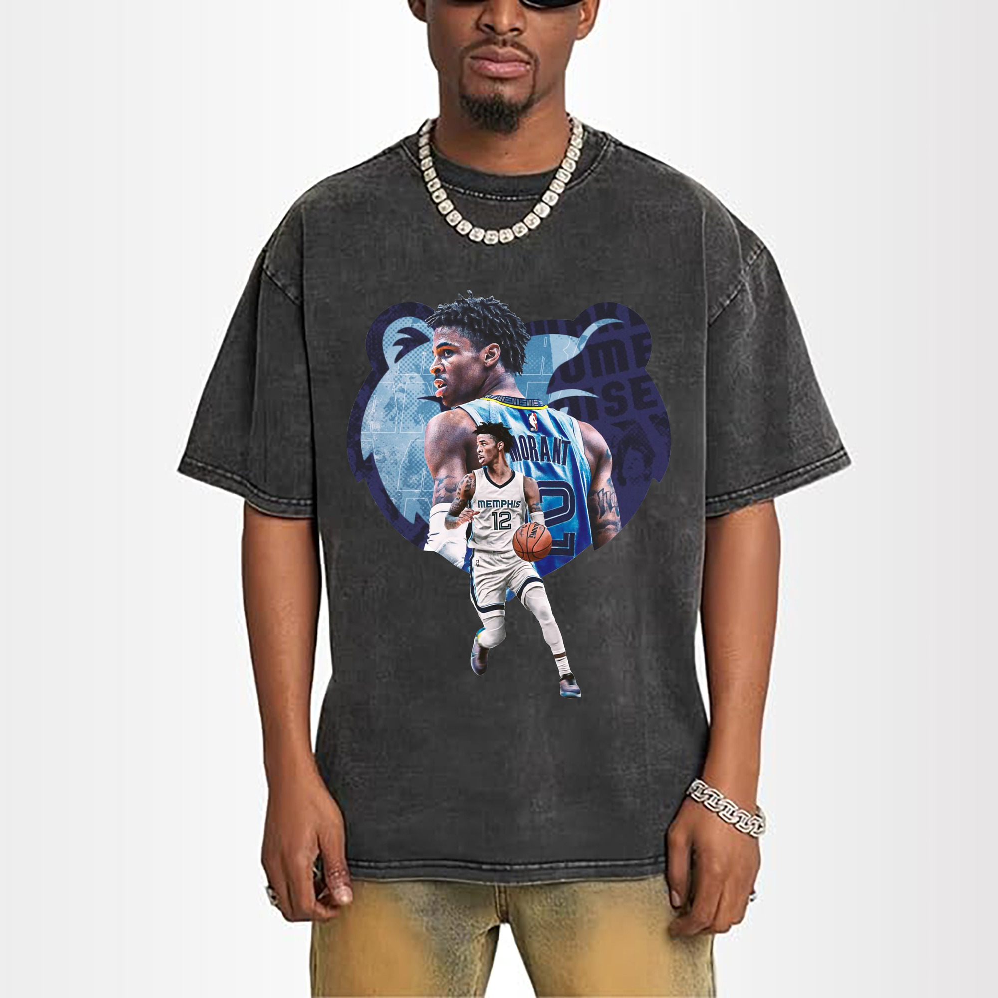 Ja Morant Motion Dribble Graphic Shirt