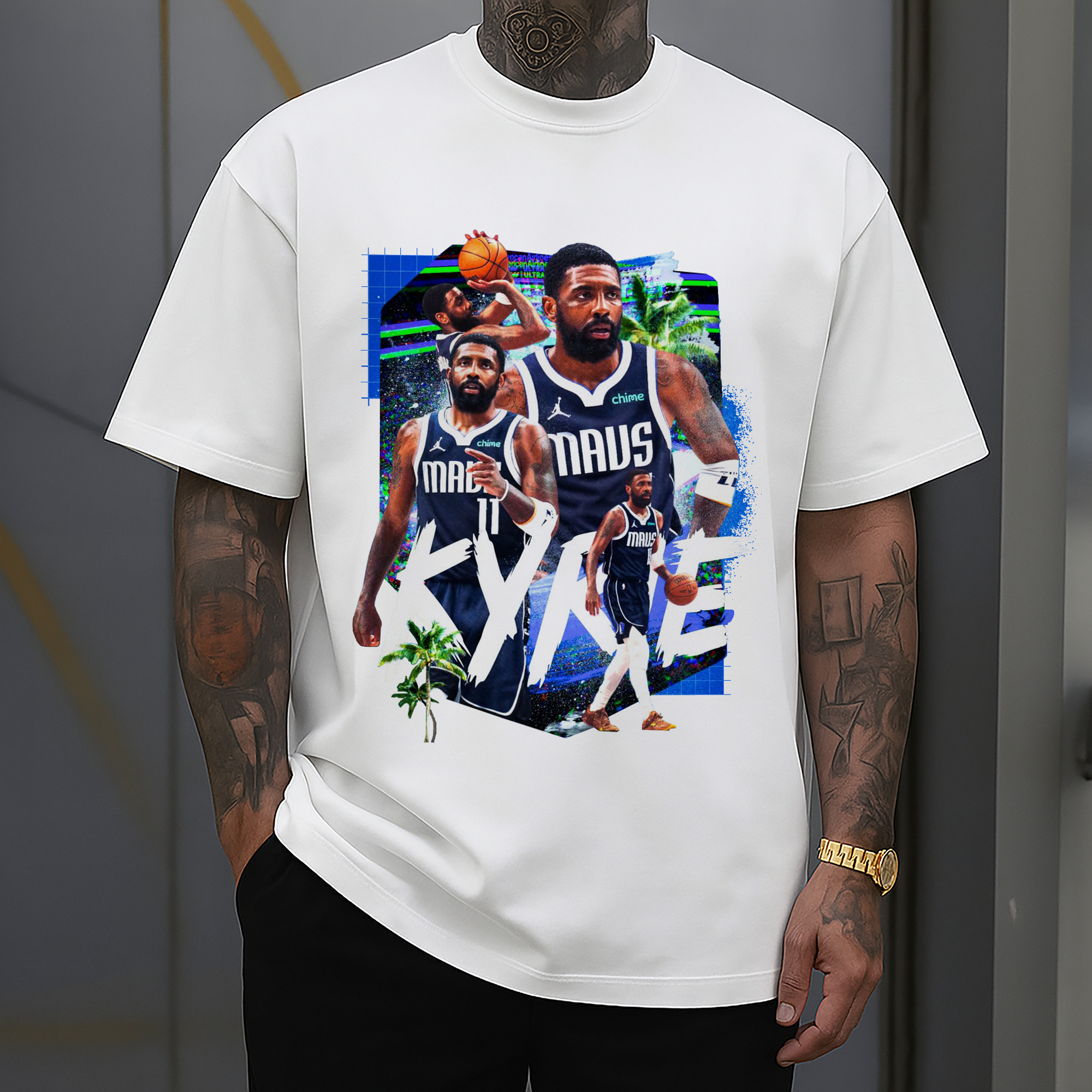 Kyrie Irving Dallas Mavericks  Electronic Graffiti