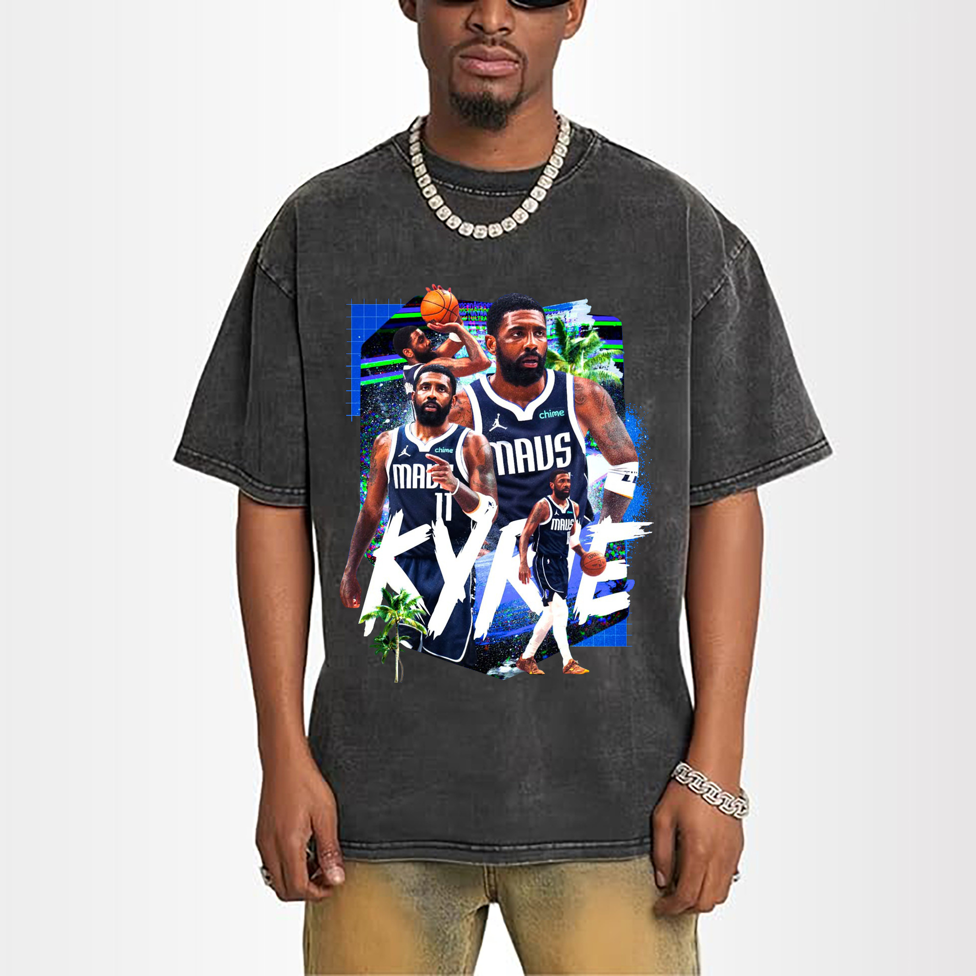 Kyrie Irving Dallas Mavericks  Electronic Graffiti