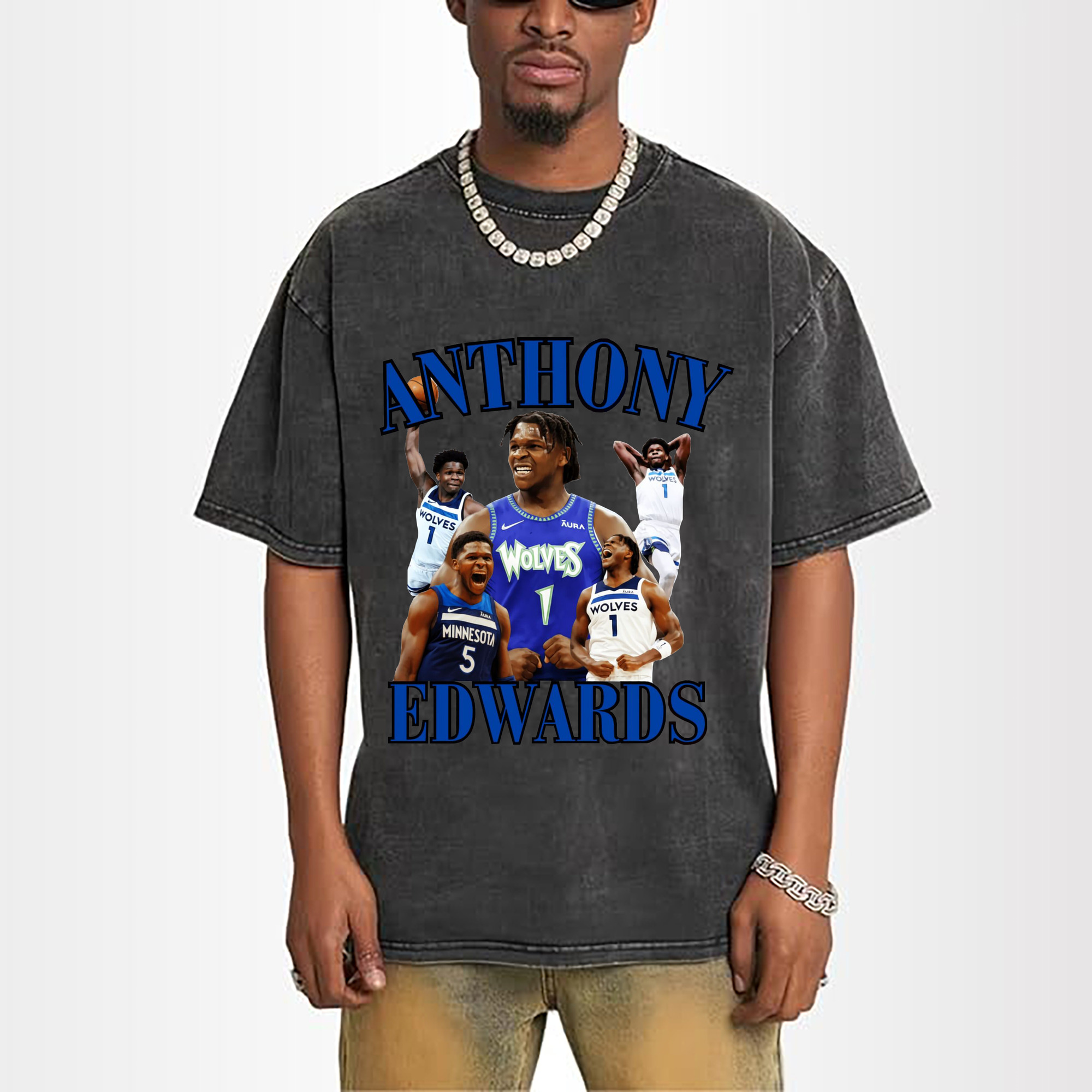 Anthony Edwards Wolves Legacy Shirt– Minnesota #1