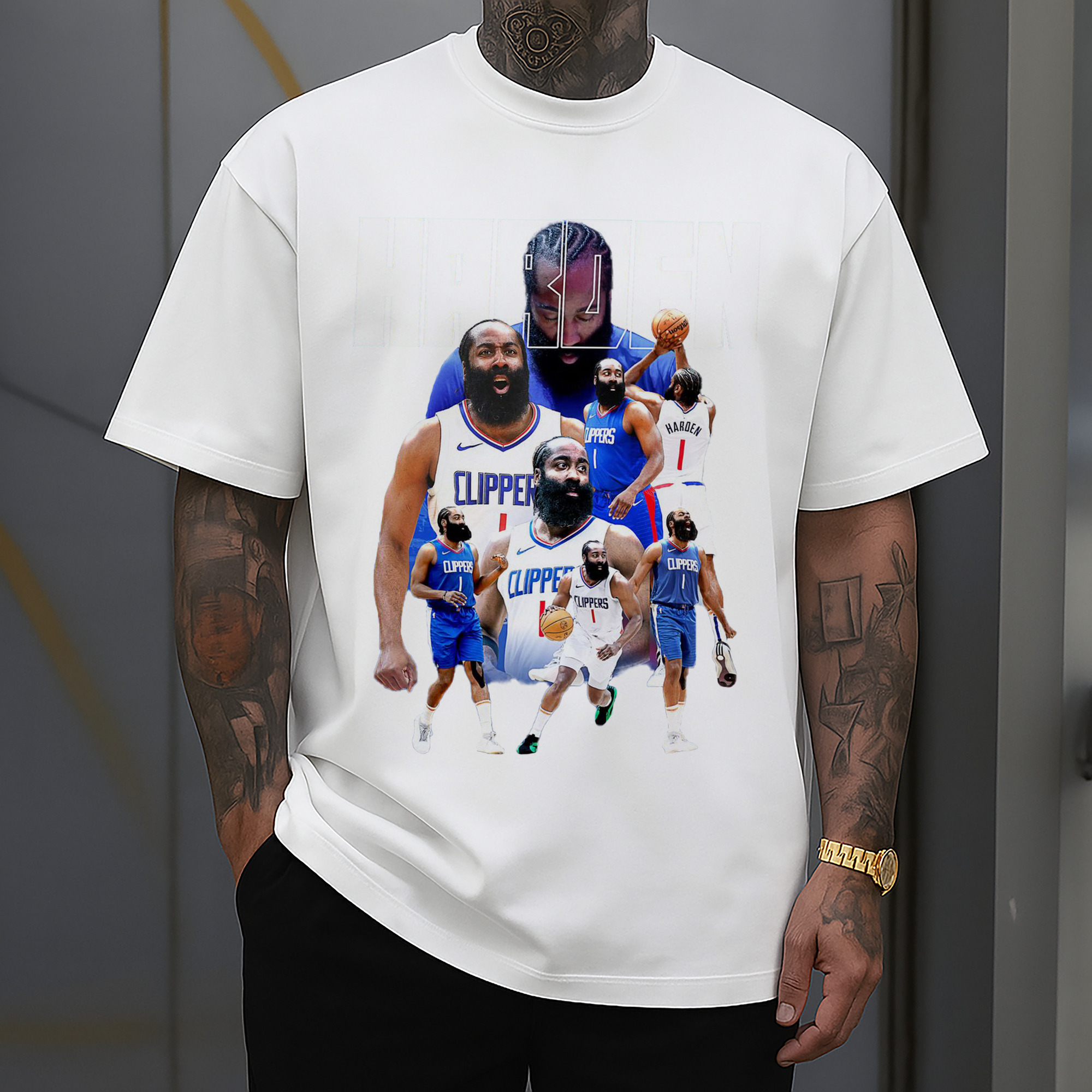 James Harden #1 LA Clippers Shirt