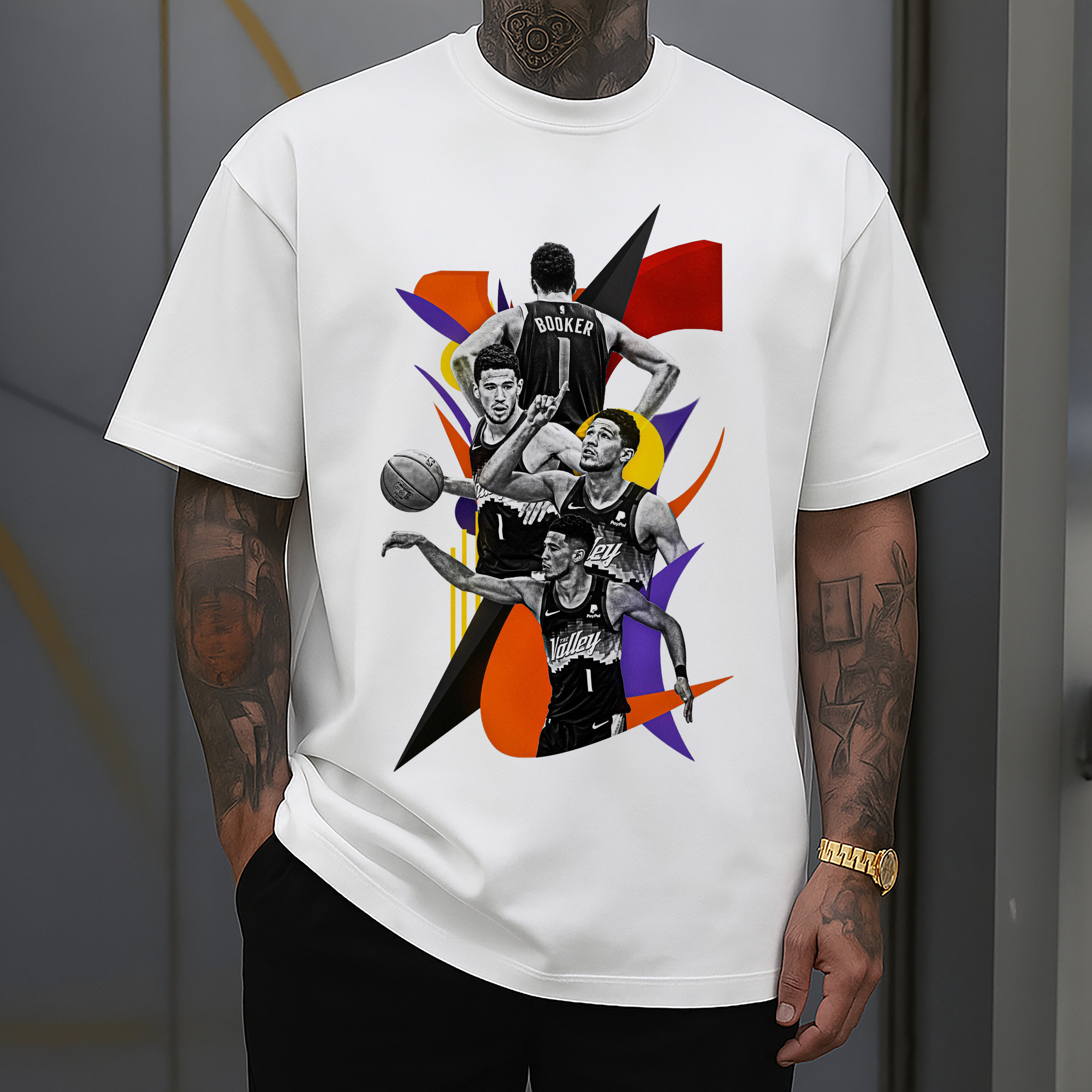 Devin Booker Collage Art Shirt