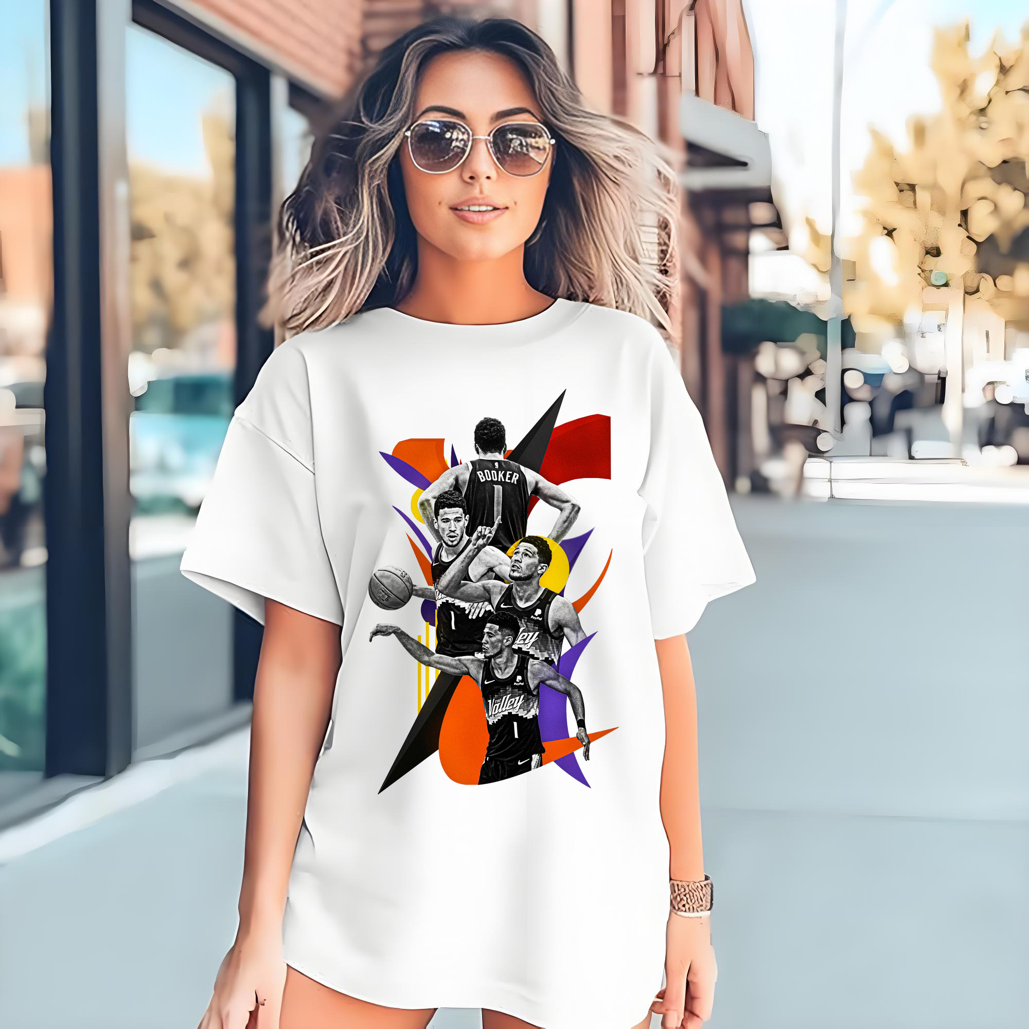 Devin Booker Collage Art Shirt