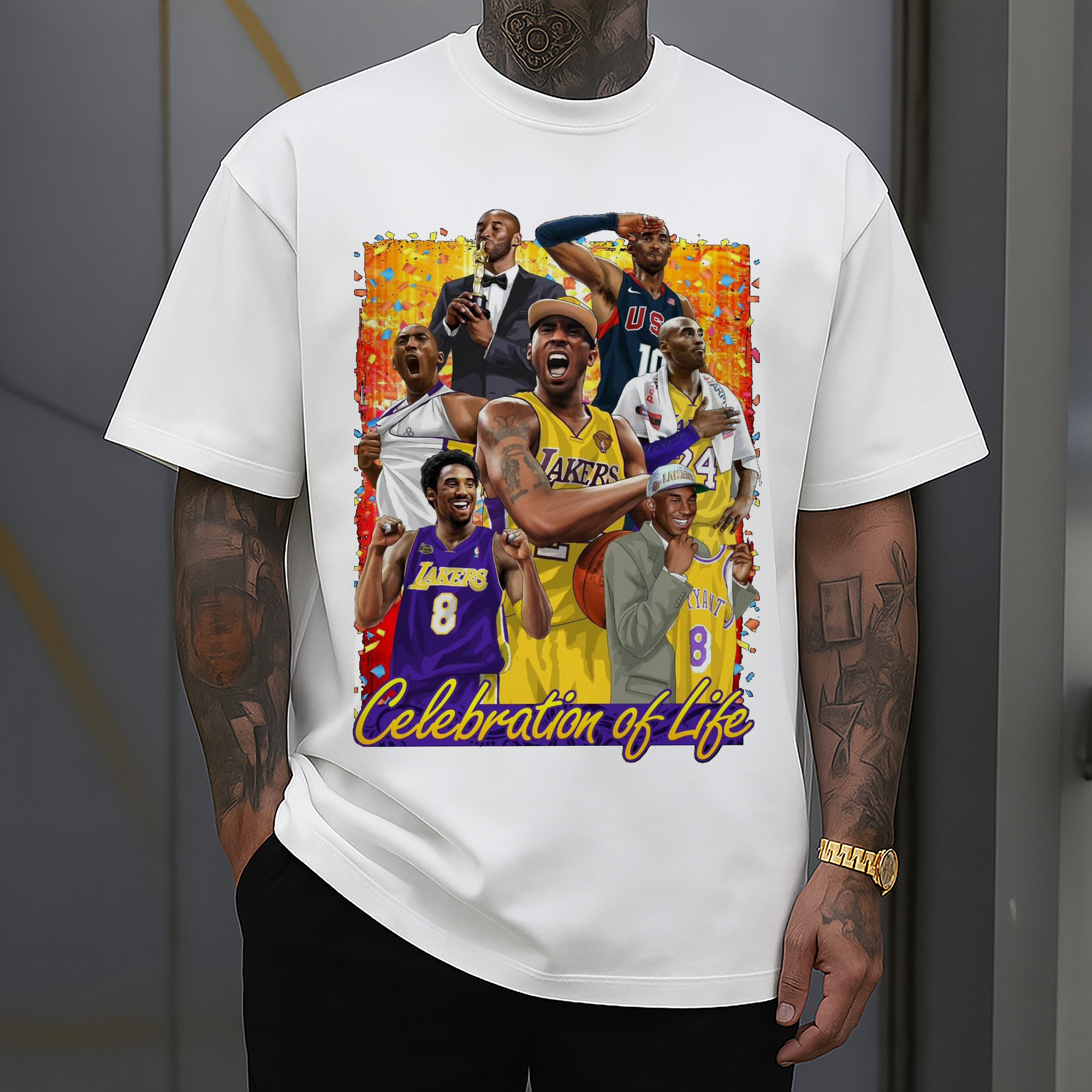 Kobe Bryant Life Celebration Shirt