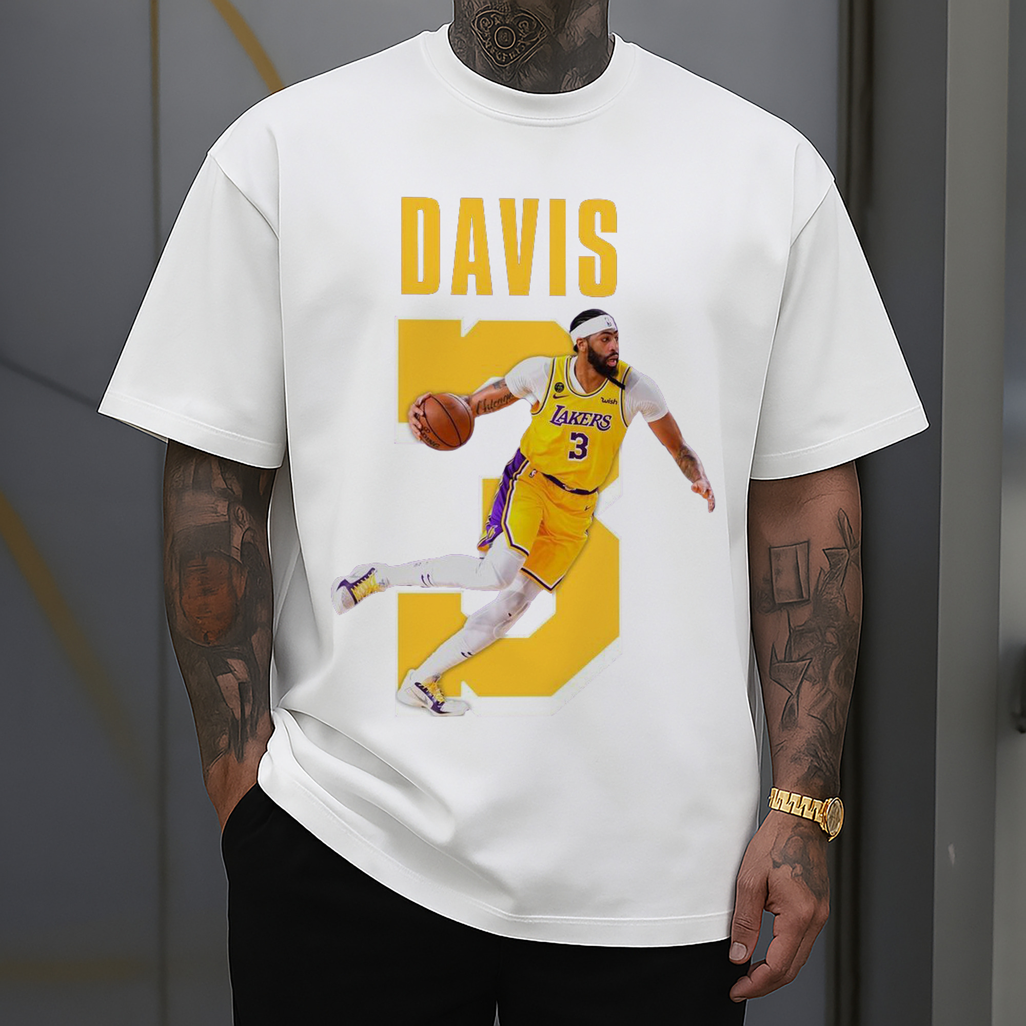 Anthony Davis #3 Lakers Breakthrough Shirt