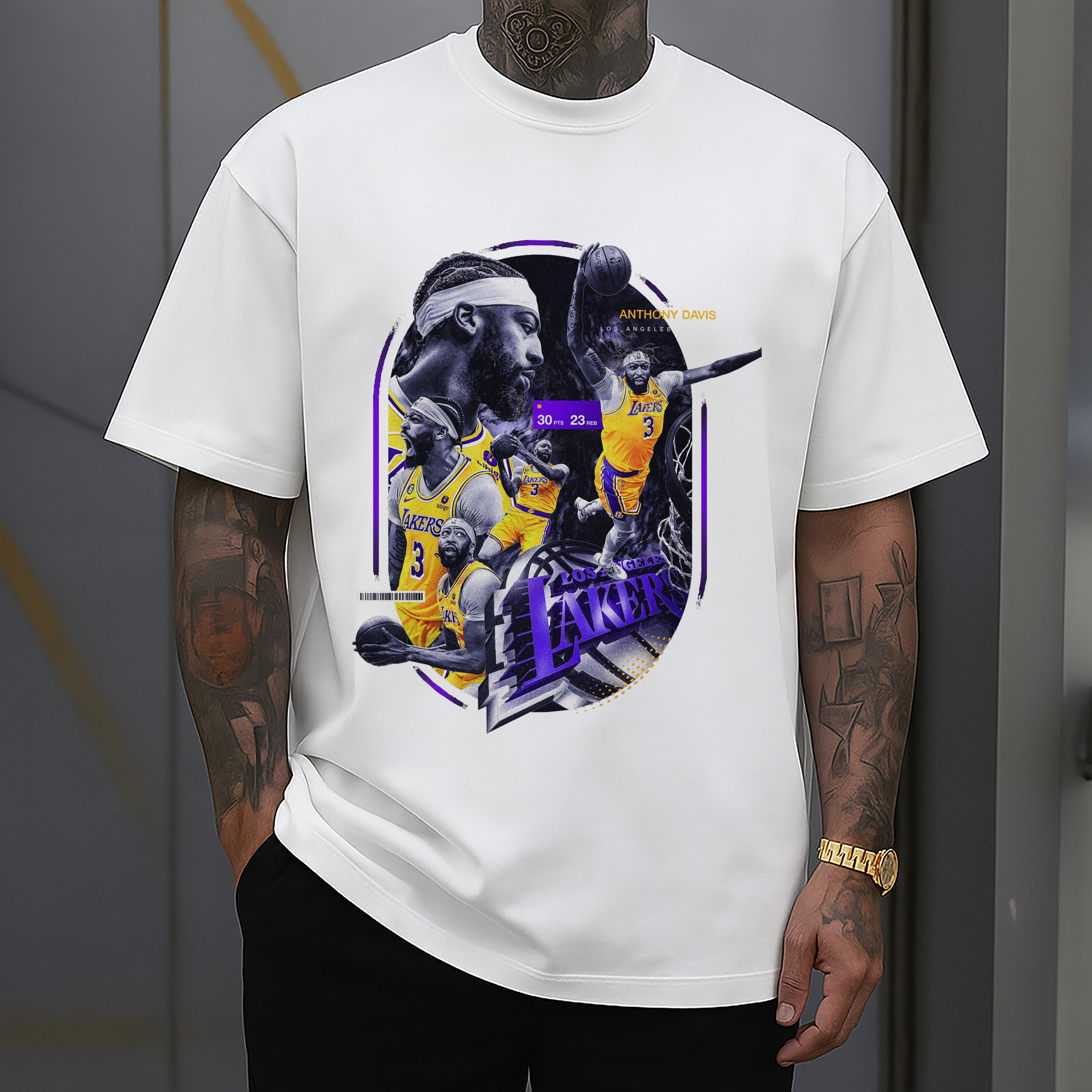 Anthony Davis 30 Points 23 Rebounds Lakers Shirt