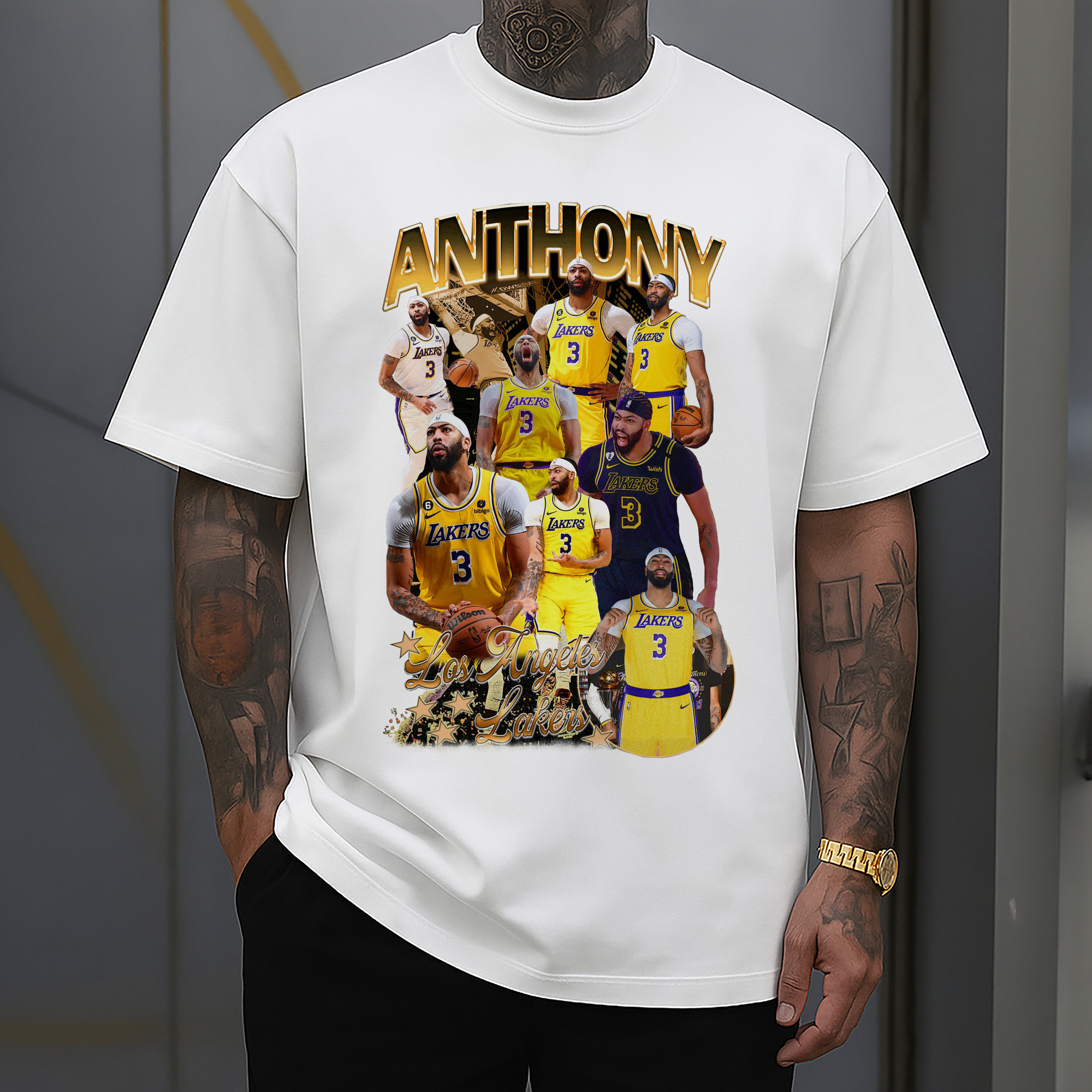 Los Angeles Lakers Anthony Davis Multi-Moment Shirt