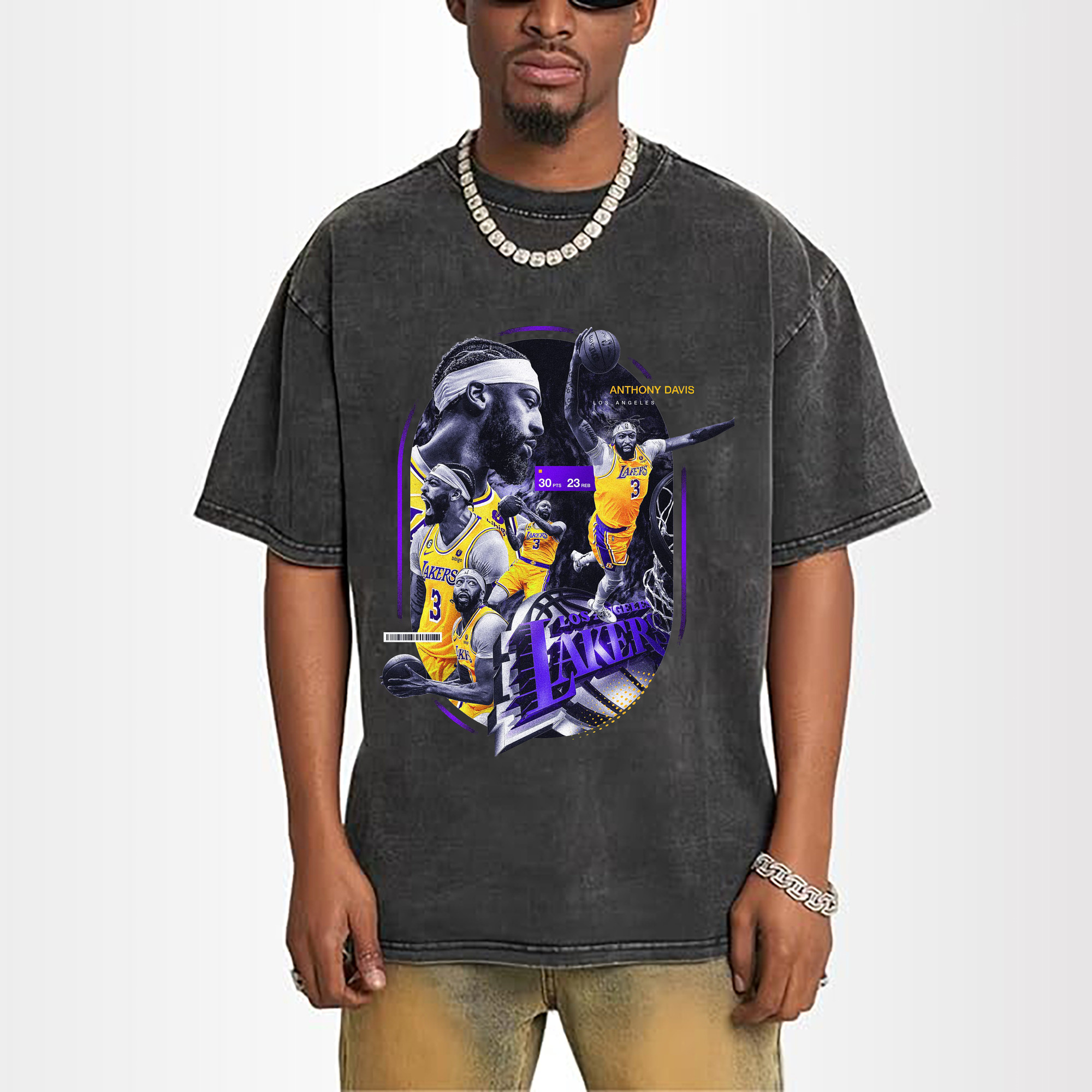 Anthony Davis 30 Points 23 Rebounds Lakers Shirt