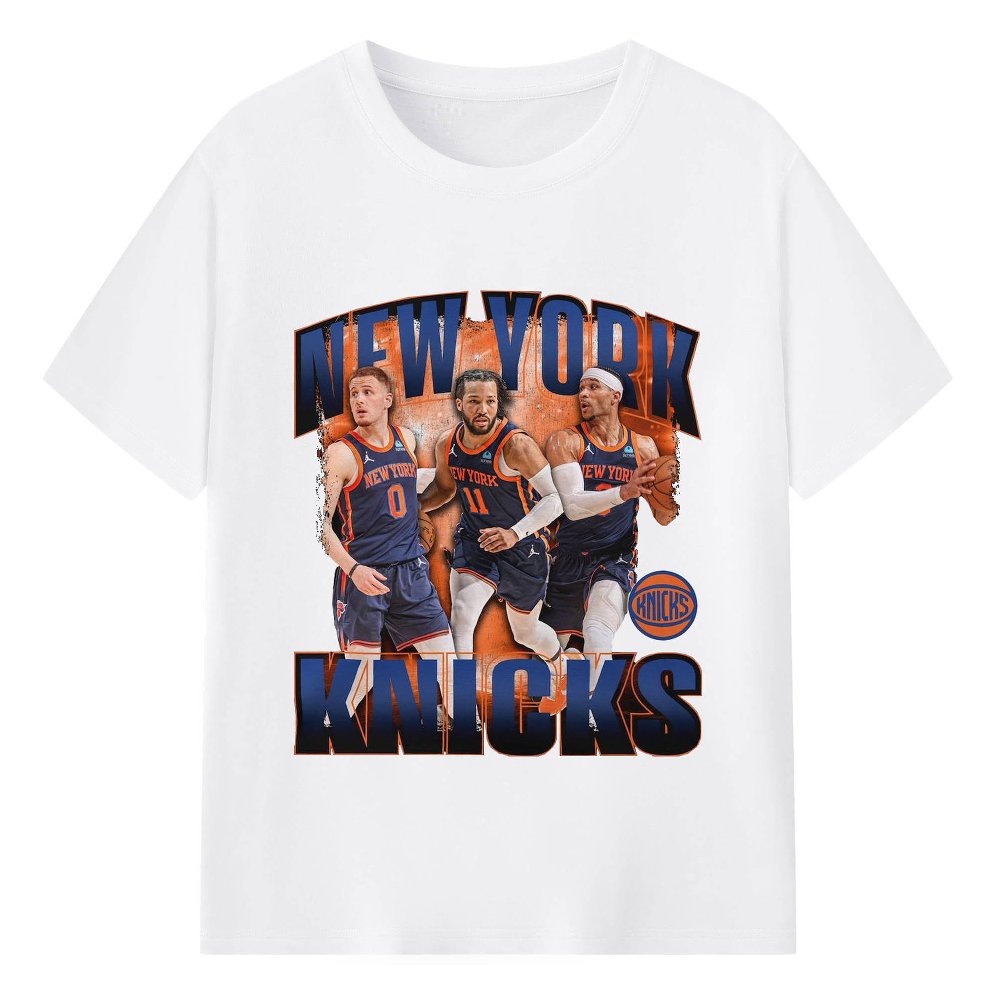 Brunson, DiVincenzo & Hart Team Graphic Shirt - 180g Cotton T-Shirt With Front Heat Transfer Print – Soft, Lightweight, Fitted Design – Comfortable Casual Wear For Sports & Everyday Use