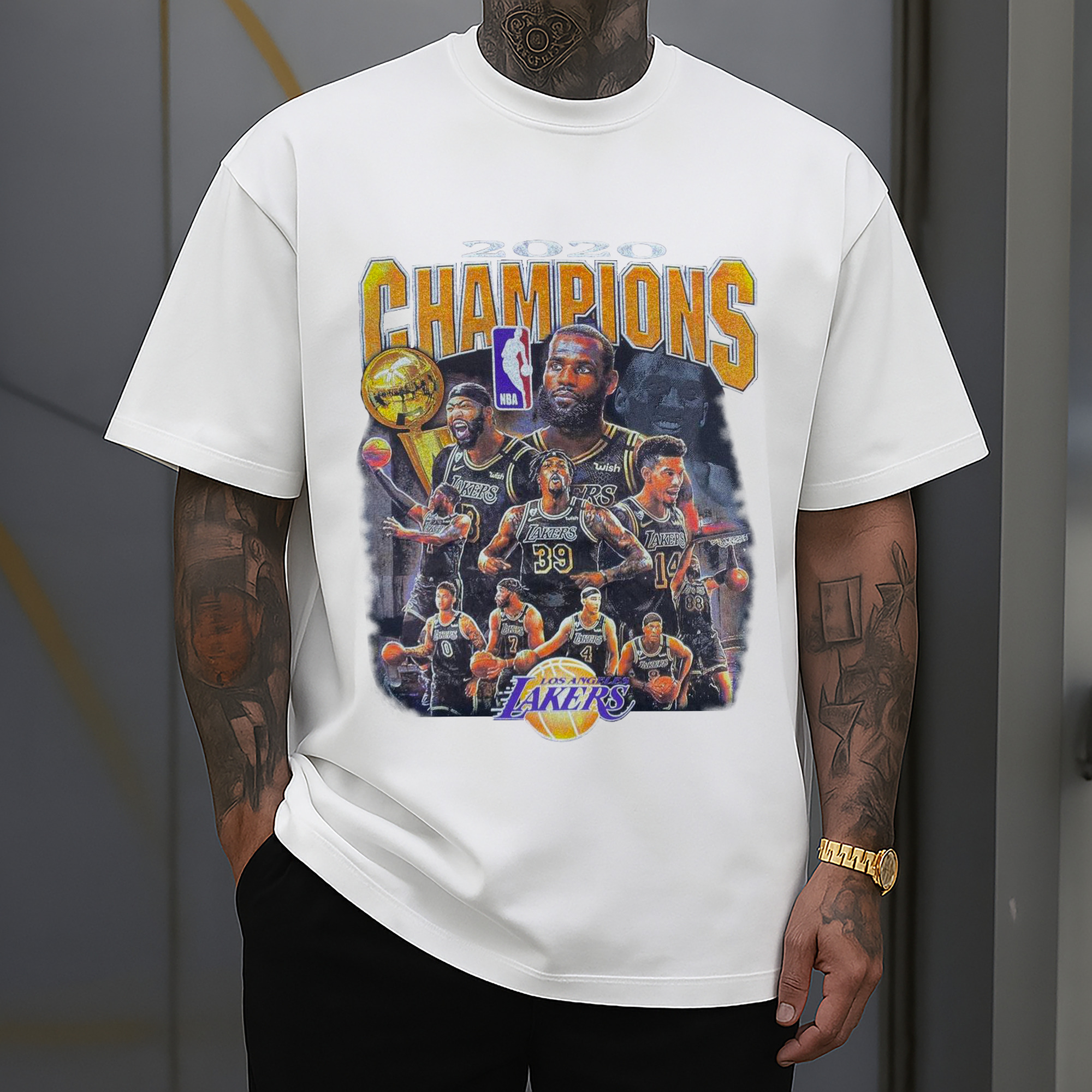 2020 NBA Champions LeBron James Lakers Limited Edition Shirt