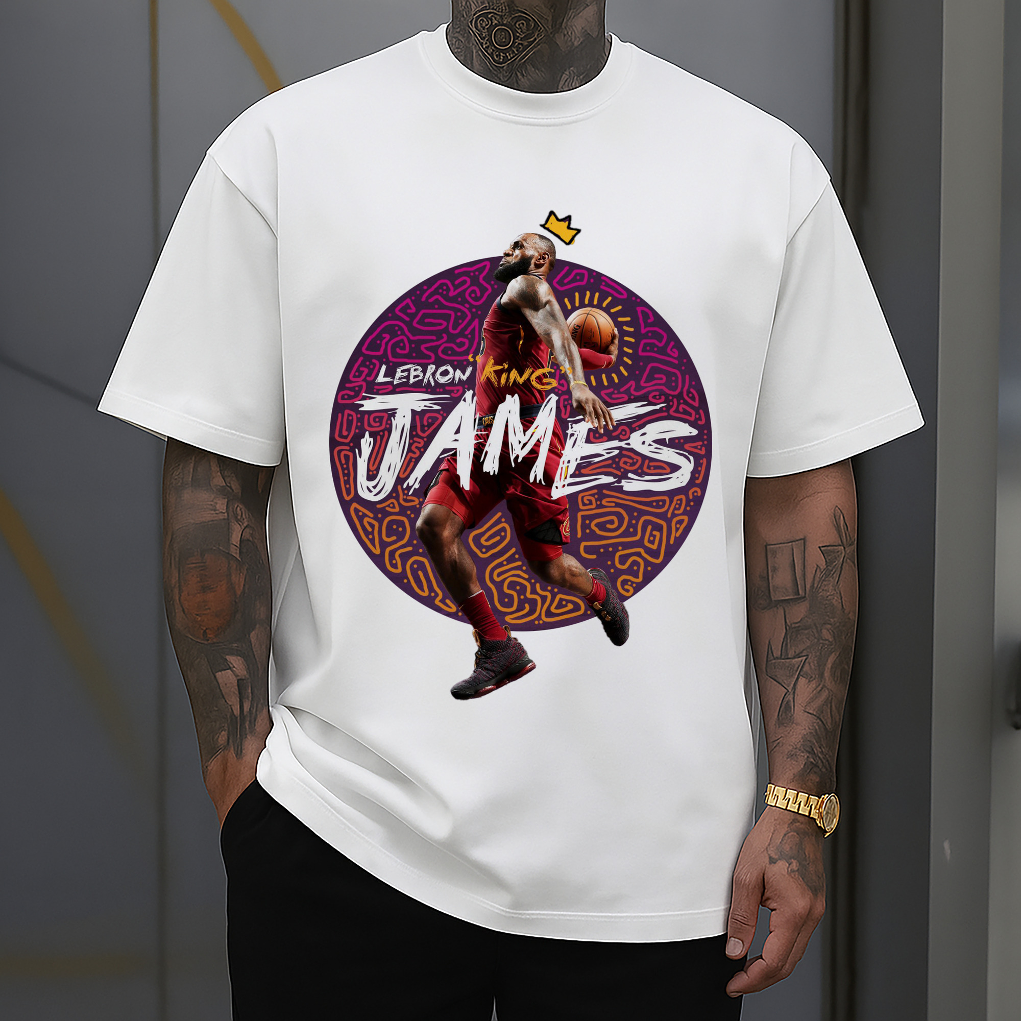 Cleveland King LeBron Dunk Shirt
