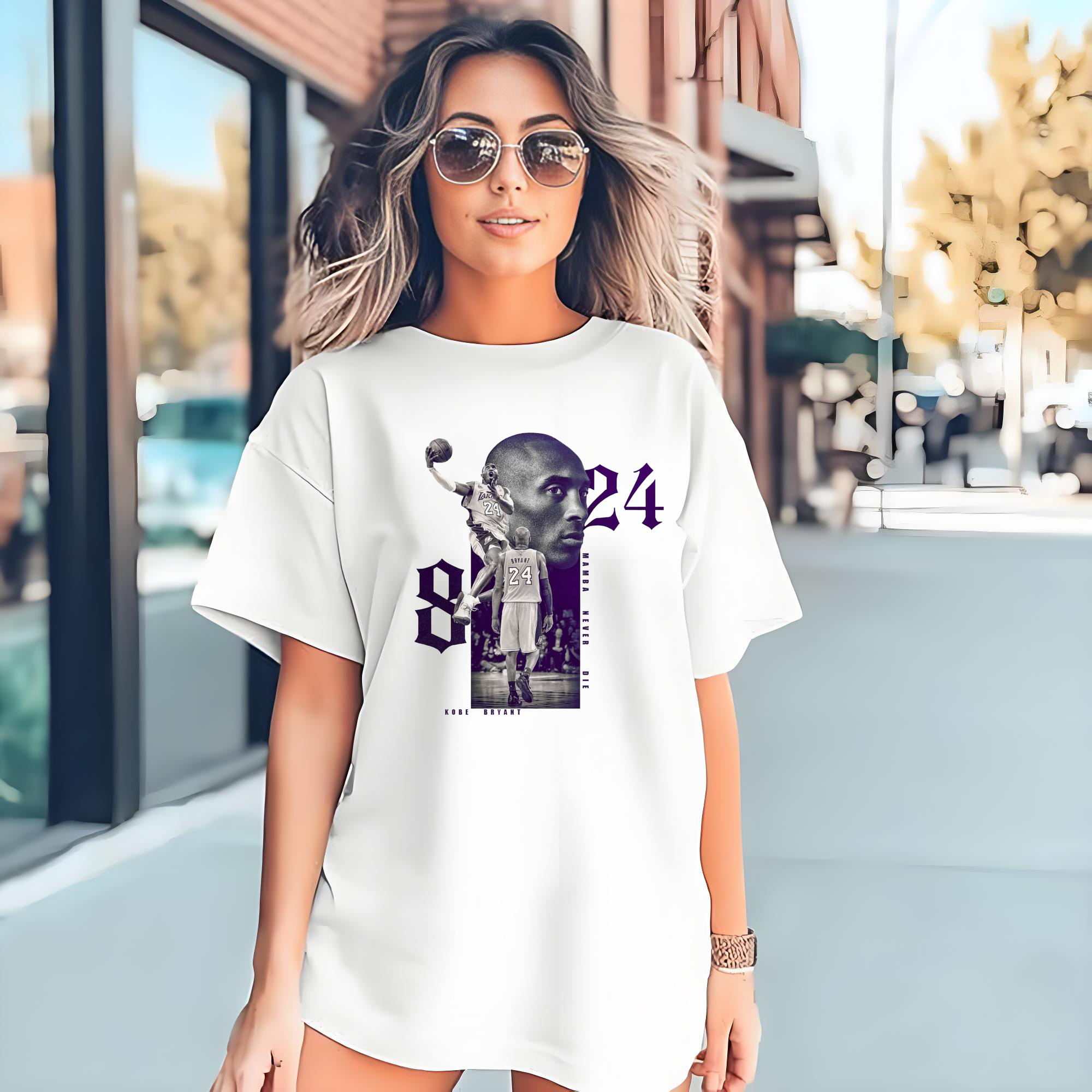 Kobe Bryant Mamba Never Die Memorial Shirt