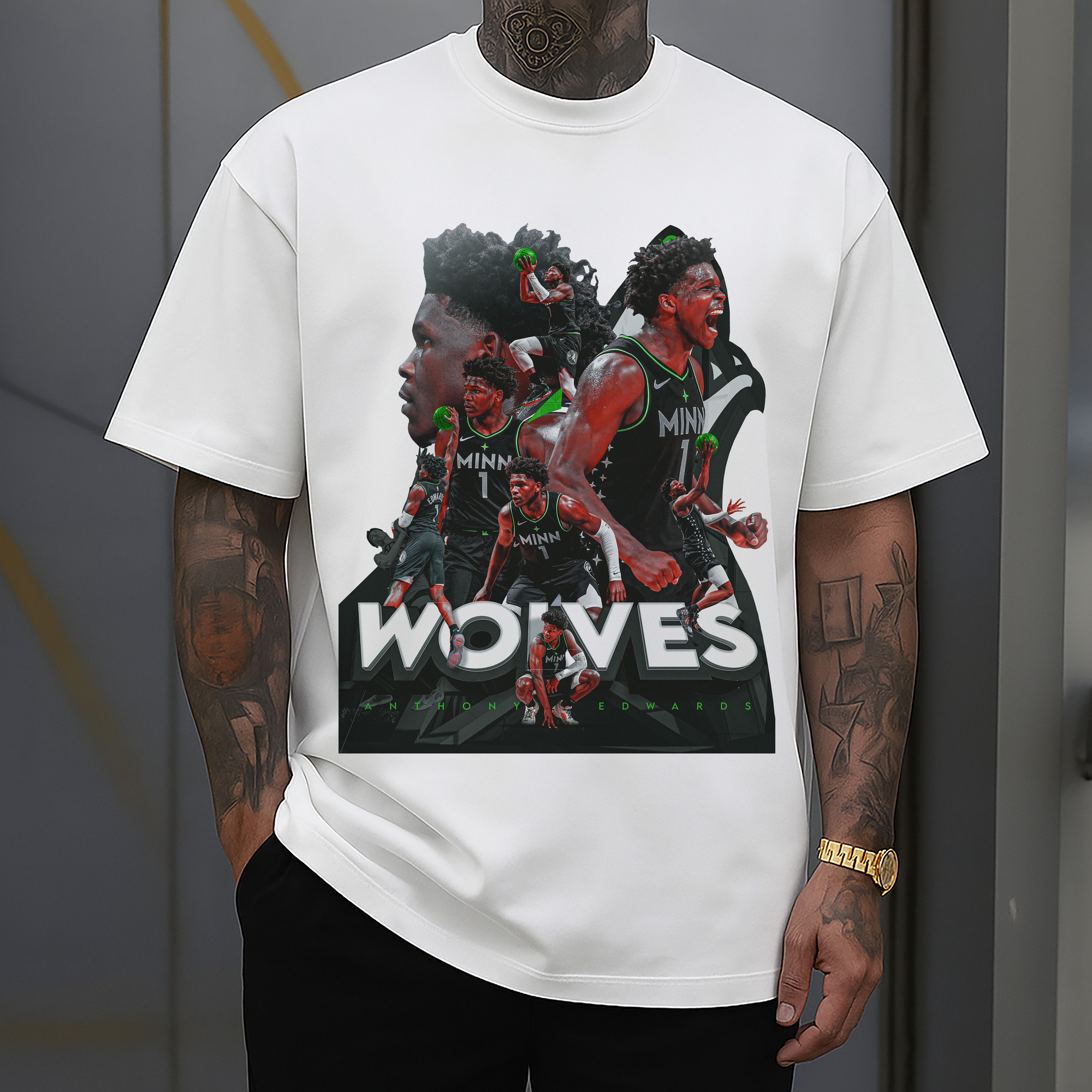 Anthony Edwards Minnesota Timberwolves Basketball Highlights Shirt