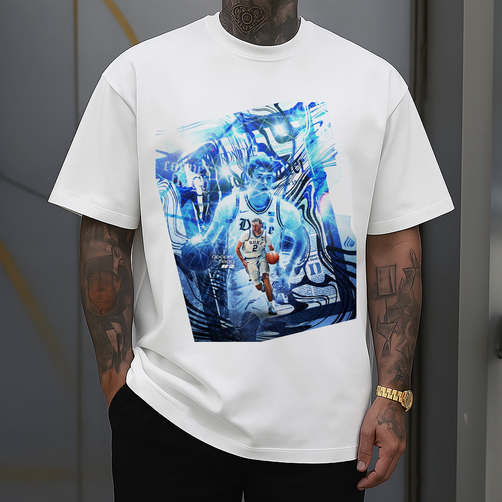 Cooper Flagg NCAA  Duke Cyber Collage