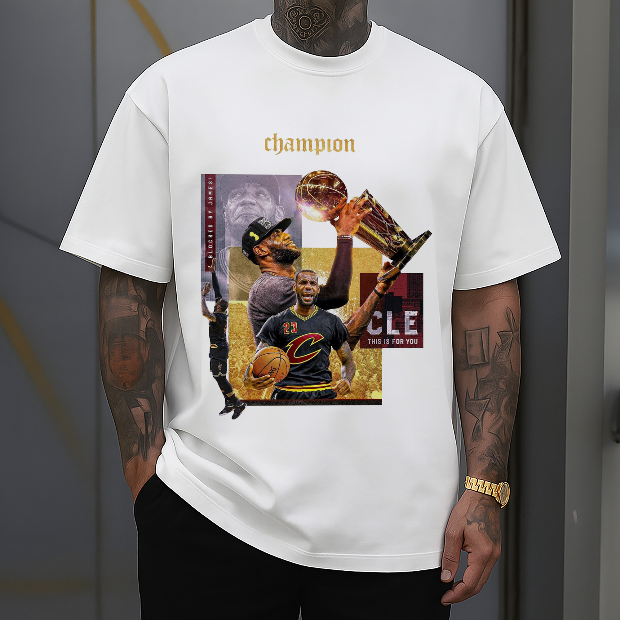 LeBron James CLE Champion “This is for You” Shirt