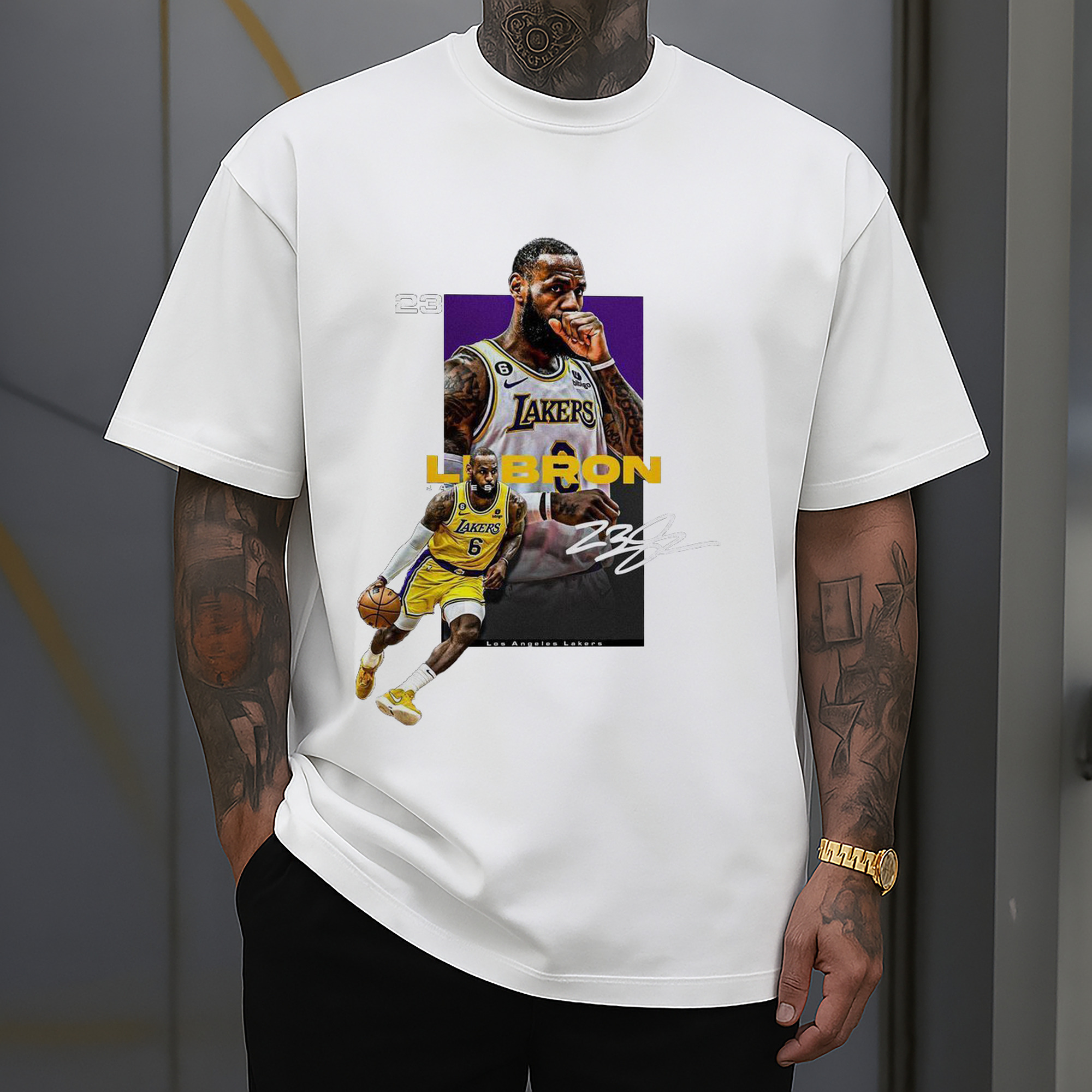 LeBron James Lakers #6 Shirt