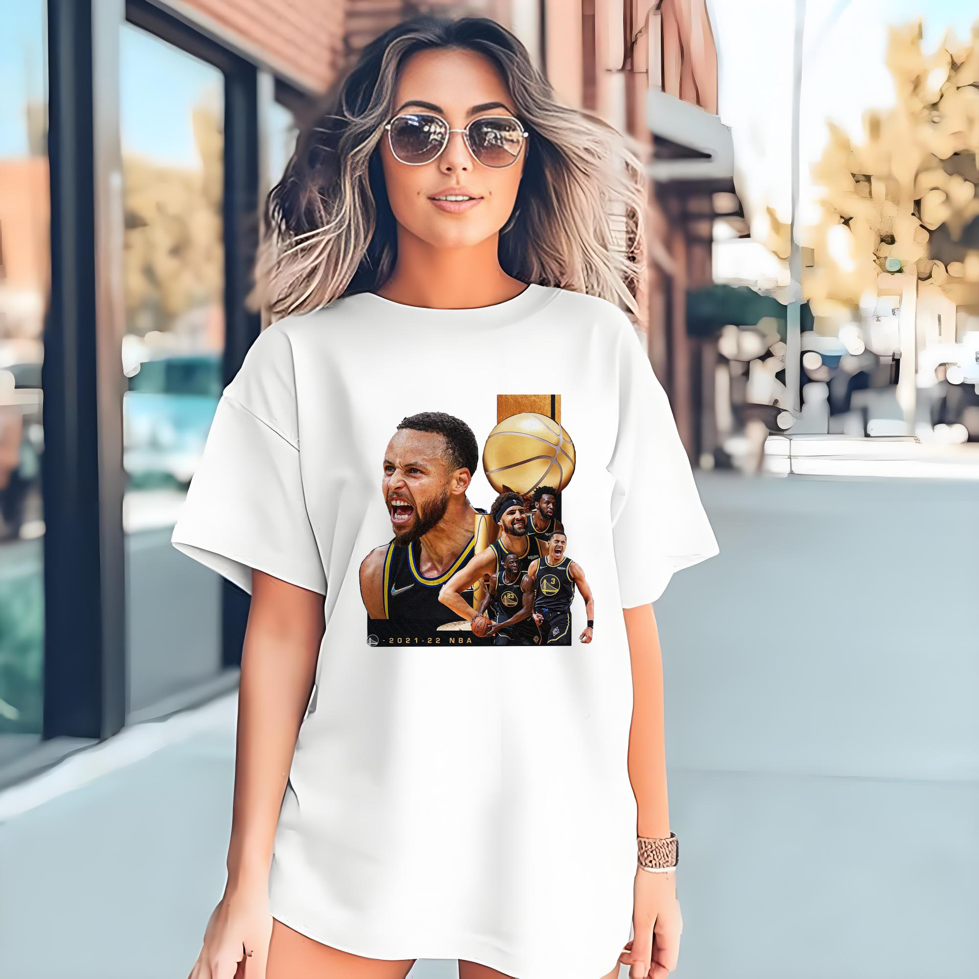 Curry & Warriors Dynasty 2022 Championship Shirt