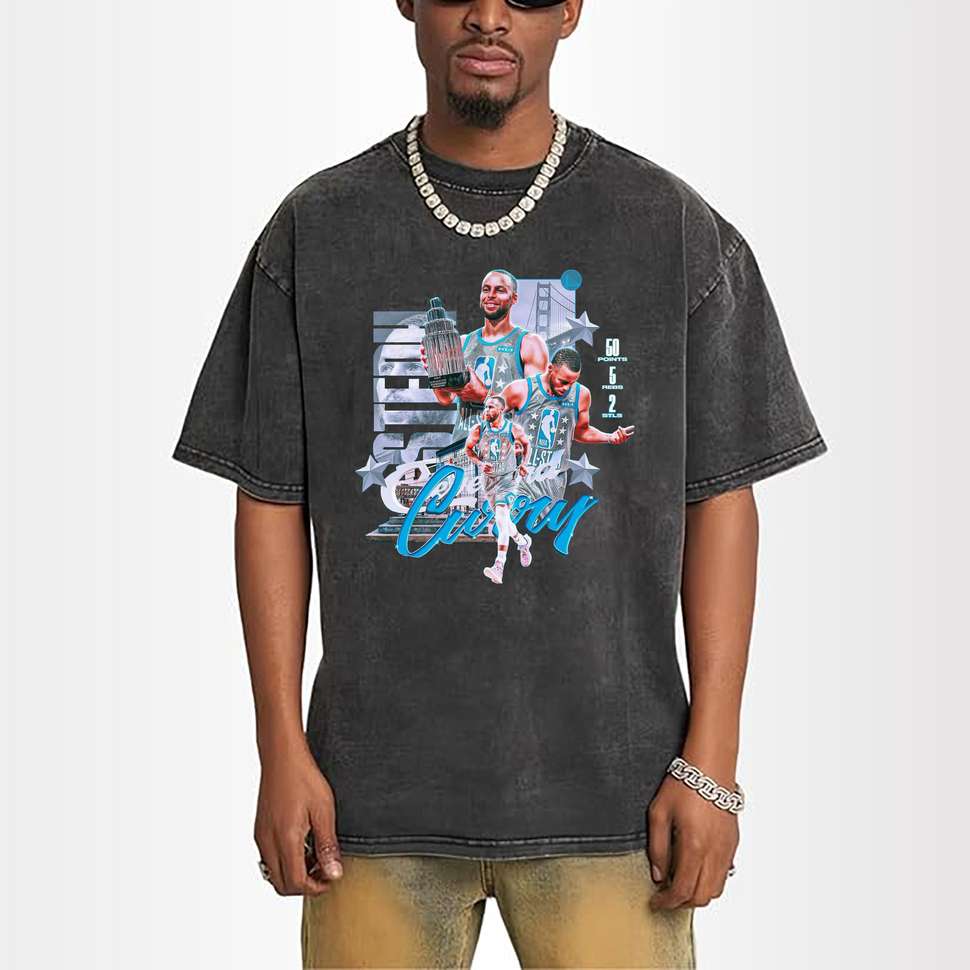 Stephen Curry 50-Point All-Star MVP Shirt