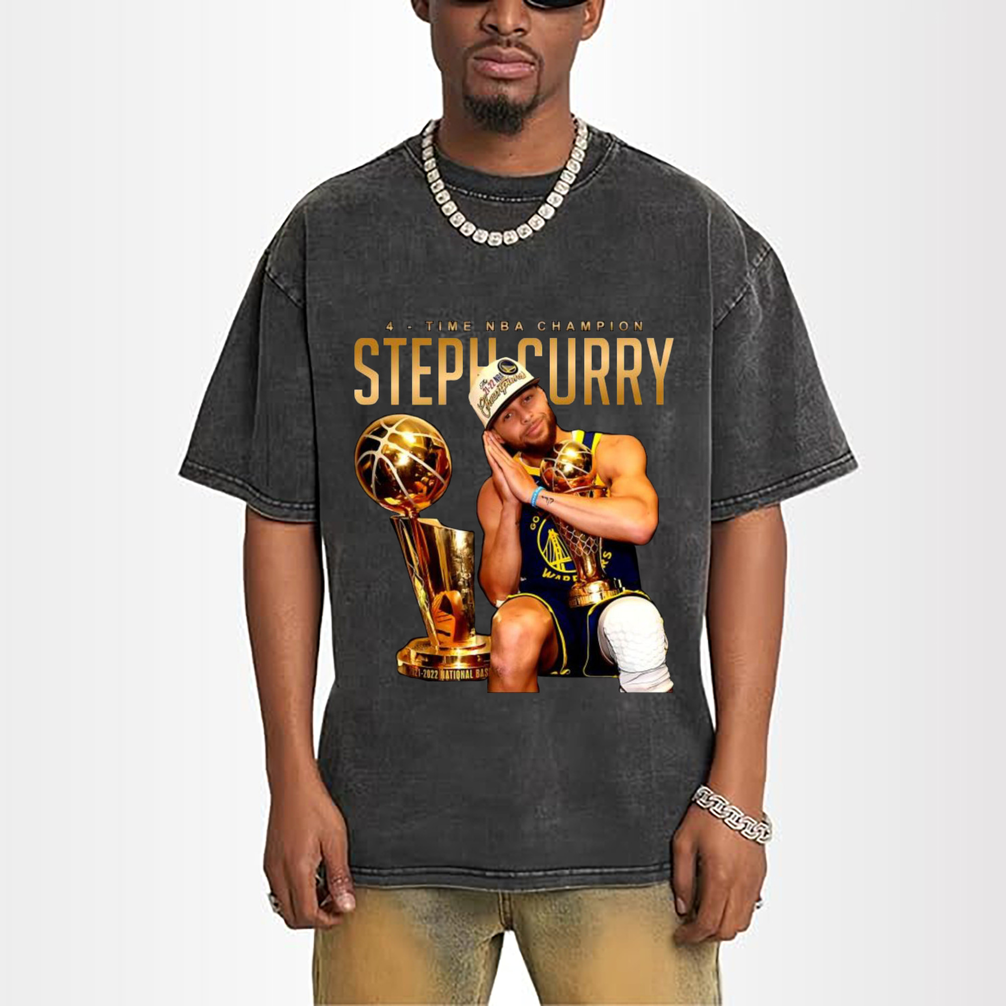 Stephen Curry 4-Time NBA Champion Shirt