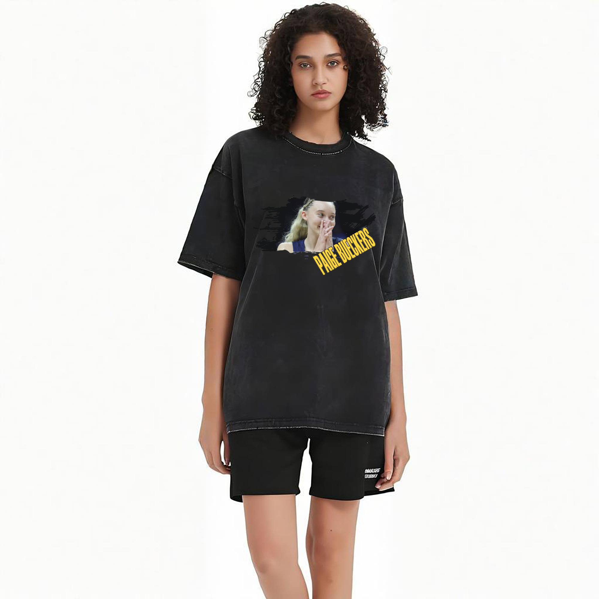 Paige Bueckers Broken Art Graphic Tee